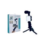 Κάμερα Τηλέφωνο Τρίποδος Led Light Μικρόφωνο – Vlogging Video Kit Ay-49