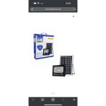 SOLAR LED Floodlight JORTAN® 300w Autonomy 12H IP66 ΝΕΟ 2026