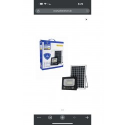 SOLAR LED Floodlight JORTAN® 300w Autonomy 12H IP66 ΝΕΟ 2026