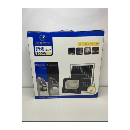 SOLAR LED Floodlight JORTAN® 300w Autonomy 12H IP66 ΝΕΟ 2026