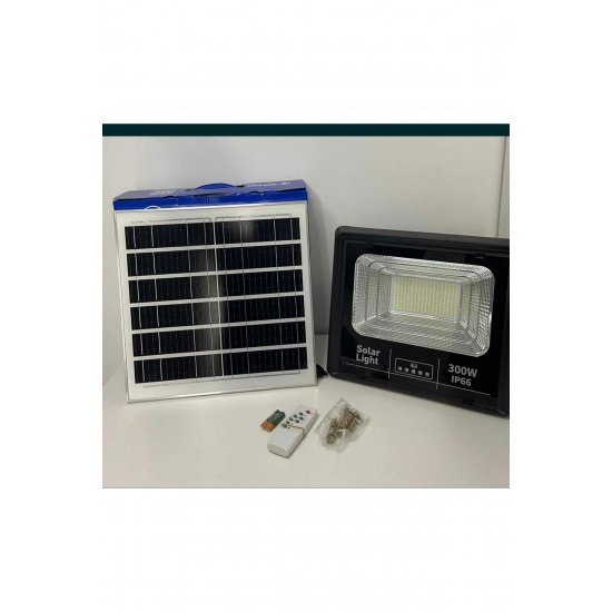 SOLAR LED Floodlight JORTAN® 300w Autonomy 12H IP66 ΝΕΟ 2026