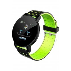 Έξυπνο ρολόι 119 Plus 43 mm με όργανο παρακολούθησης καρδιακών παλμών (πράσινο)