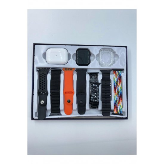 Smartwatch Ultra + AT PERFORMANCE® – Smartwatch Health Monitoring, θήκη και ασύρματος φορτιστής