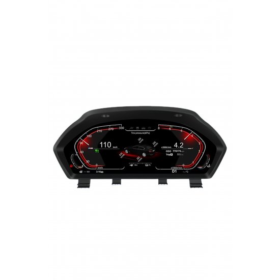 Ceas de Bord Digital, Full HD, Οθόνη 12.3, Seria 1/2/3/4/5/6/7/X1/X2/X3/X4/X5/X6,Plug&Play,4 Moduri Ceas de Bord Digital, Full HD, Οθόνη 12.3, Seria 1/2/3/4/5/6/7/X1/X2/X3/X4/X5/X6,Plug&Play,4 Moduri