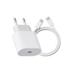Φορτιστής Fast Charge Type-C Συμβατός με iPhone 17/16/15//iPad/AirPods, Samsung, 20W