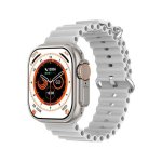 NO.1 Smartwatch DT8 Ultra+ με όργανο παρακολούθησης καρδιακών παλμών (Λευκό)