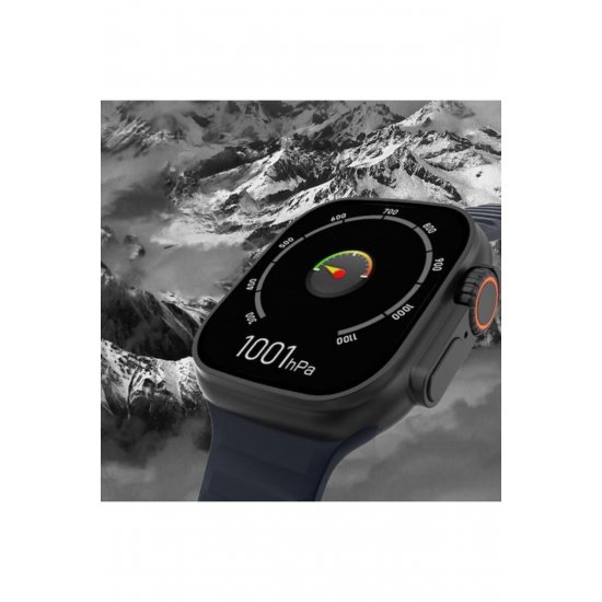 NO.1 Smartwatch DT8 Ultra+ με όργανο παρακολούθησης καρδιακών παλμών (Λευκό)