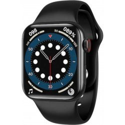Έξυπνο ρολόι HW22 44 mm με μόνιτορ καρδιακού παλμού (Μαύρο)