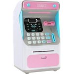 Mini Atm with Face Recognition 7010A Παιδική Κουτιά Χρημάτων Πλαστική Ροζ 16x14x26,5cm