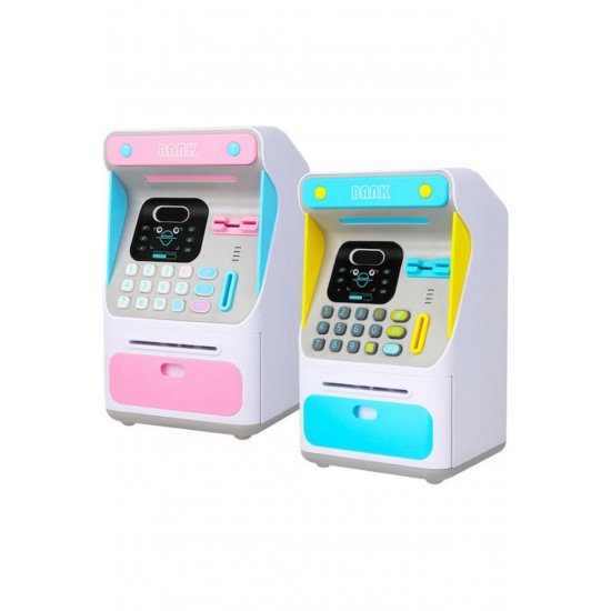 Mini Atm with Face Recognition 7010A Παιδική Κουτιά Χρημάτων Πλαστική Ροζ 16x14x26,5cm Mini Atm with Face Recognition 7010A Παιδική Κουτιά Χρημάτων Πλαστική Ροζ 16x14x26,5cm