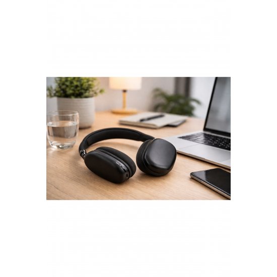 P9 Ασύρματα ακουστικά, Bluetooth, μπαταρία 20 ωρών, IPX3, μικρόφωνο, μαύρο
