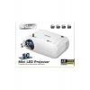 Μίνι προβολέας Qhd220 DLP LED Λάμπα με ενσωματωμένα ηχεία Q-HD220 Μίνι προβολέας Qhd220 DLP LED Λάμπα με ενσωματωμένα ηχεία Q-HD220