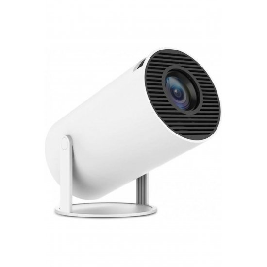 Magcubic φορητός προβολέας 4K HY300 Mini Projector LCD HD LED Λάμπα με Wi-Fi και ενσωματωμένα ηχεία Λευκό