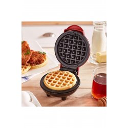 Μηχάνημα Mini Waffle Maker – Αντικολλητικές Ατομικές Βάφλες, Τηγανίτες, Φορητές