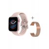 NO.1 N78 Smartwatch με όργανο παρακολούθησης καρδιακών παλμών (ροζ)