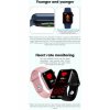 NO.1 N78 Smartwatch με όργανο παρακολούθησης καρδιακών παλμών (ροζ)