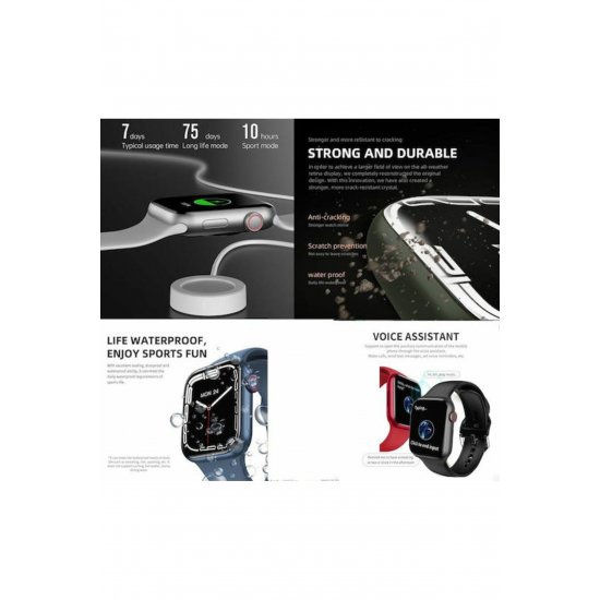 NO.1 N78 Smartwatch με όργανο παρακολούθησης καρδιακών παλμών (ροζ)