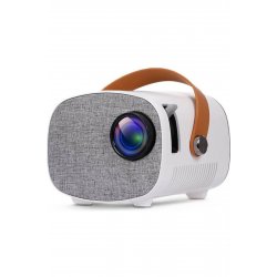 Τυπική λάμπα LCD με ενσωματωμένα ηχεία YG230 Mini Projector Λευκή