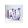 Lovelycure STN-28 ασύρματα ακουστικά με LED, Bluetooth 5.0, δυνατά μπάσα, μωβ Lovelycure STN-28 ασύρματα ακουστικά με LED, Bluetooth 5.0, δυνατά μπάσα, μωβ