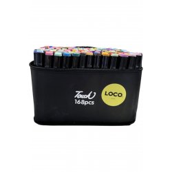 Διπλής όψης Vivid Neon Drawing Markers 3mm Double Tip Set 168 τμχ Κωδικός: ISC0527_V2