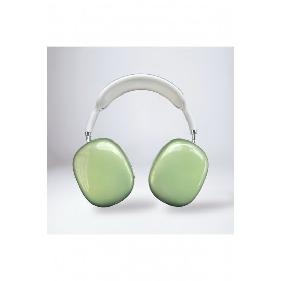 Ασύρματα ακουστικά Bluetooth Over-Ear, Premium Green Design, Hi-Fi Stereo Sound, Ενσωματωμένο μικρόφωνο