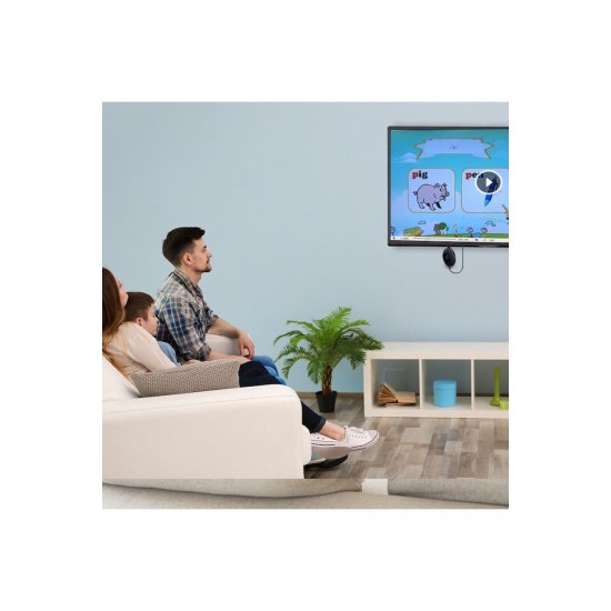 Chromecast Mmgoqqt, FHD 1080p, HDR, Wifi, Μαύρο