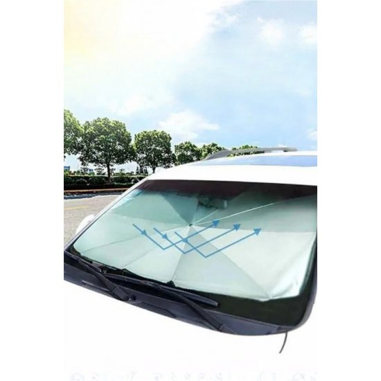 Πτυσσόμενη ομπρέλα αυτοκινήτου Auto Windshield Sunshade Umbrella Auto Canopy