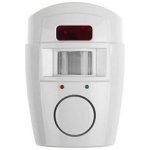 Τηλεχειριστήριο Mini Alarm System White Motion Sensor Timer
