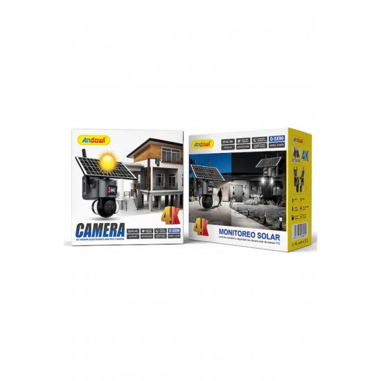 Q-SX99 IP Surveillance Camera 4G 4K αδιάβροχη μπαταρία που τροφοδοτείται με φακό 3,6 mm