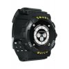 Smartwatch Z19 με μαύρο όργανο παρακολούθησης καρδιακών παλμών