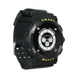 Smartwatch Z19 με μαύρο όργανο παρακολούθησης καρδιακών παλμών