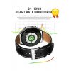 Smartwatch Z19 με μαύρο όργανο παρακολούθησης καρδιακών παλμών
