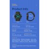 Smartwatch Z19 με μαύρο όργανο παρακολούθησης καρδιακών παλμών
