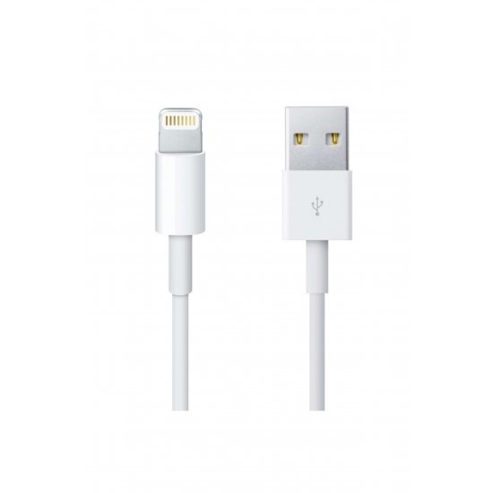 Καλώδιο δεδομένων και φόρτισης Apple Lightning σε USB, λευκό Καλώδιο δεδομένων και φόρτισης Apple Lightning σε USB, λευκό