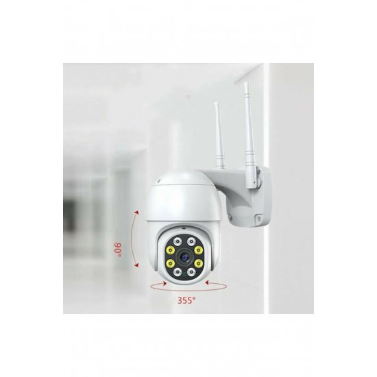 PR16-JORTAN-8170QJ Κάμερα επιτήρησης IP Wi-Fi Full HD 1080p Αδιάβροχη με αμφίδρομη επικοινωνία και φακό 3,6 mm