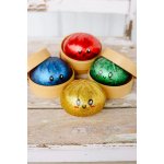 Squishy Antistress Toy Translucent Dumpling με Glitter, Στρογγυλό Σχήμα Kawaii, Φωτάκια και Sensory Gel Texture, με διαφορετική χρωματική έκπληξη σε κάθε κουτί