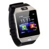 DZ09 Smartwatch 43mm με SIM (Ασημί)