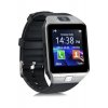 DZ09 Smartwatch 43mm με SIM (Ασημί)