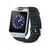 DZ09 Smartwatch 43mm με SIM (Ασημί)