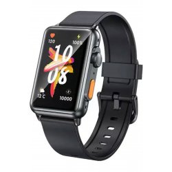 H28 Smartwatch με μόνιτορ καρδιακού παλμού (Μαύρο)
