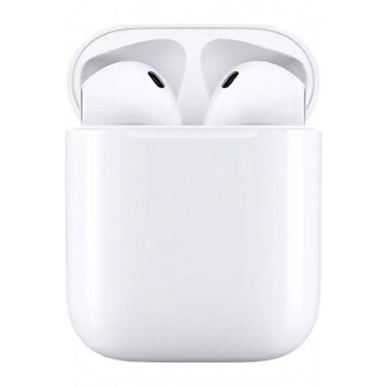Ακουστικά in-ear Bluetooth Handsfree με θήκη φόρτισης κίτρινη