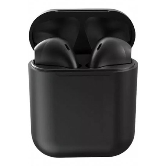 Ακουστικά in-ear Bluetooth Handsfree με θήκη φόρτισης κίτρινη