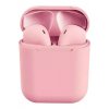 Ακουστικά in-ear Bluetooth Handsfree με θήκη φόρτισης κίτρινη