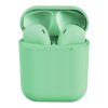Ακουστικά in-ear Bluetooth Handsfree με θήκη φόρτισης κίτρινη