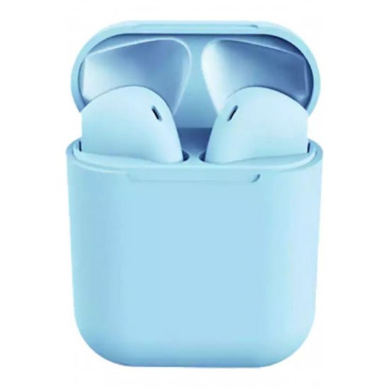 Ακουστικά in-ear Bluetooth Handsfree με θήκη φόρτισης κίτρινη