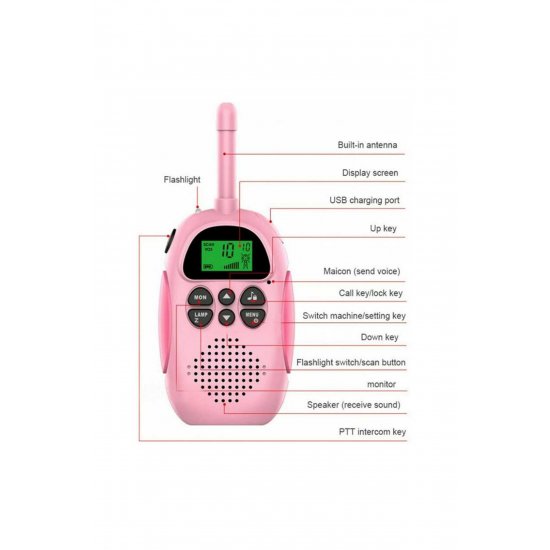 Παιδικό ασύρματο Walkie Talkie 2 τεμαχίων