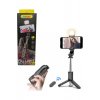 Selfie Stick με Τηλεχειριστήριο Q11S Μαύρο