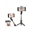 Selfie Stick με Τηλεχειριστήριο Q11S Μαύρο