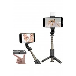 Selfie Stick με Τηλεχειριστήριο Q11S Μαύρο