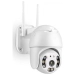 IP κάμερα παρακολούθησης Wi-Fi Full HD 1080p Αδιάβροχη με αμφίδρομη επικοινωνία και φακό 3,6 mm
